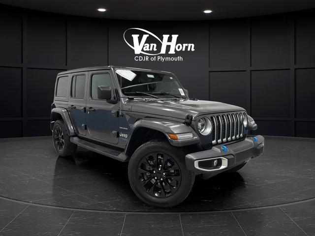2022 Jeep Wrangler 4xe Unlimited Sahara 4x4 for sale in Plymouth, WI