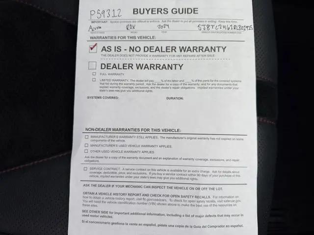 2024 Acura RDX A-SPEC Package