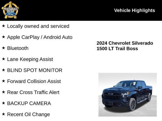 2024 Chevrolet Silverado 1500 4WD Crew Cab Short Bed LT Trail Boss