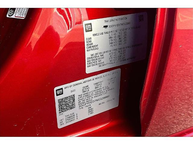 2022 Chevrolet Silverado 1500 4WD Crew Cab Standard Bed LT Trail Boss
