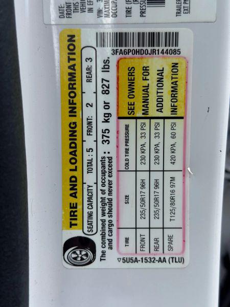 2018 Ford Fusion SE