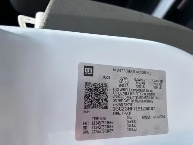 2025 Chevrolet Express Cargo Van RWD 3500 Extended Wheelbase WT
