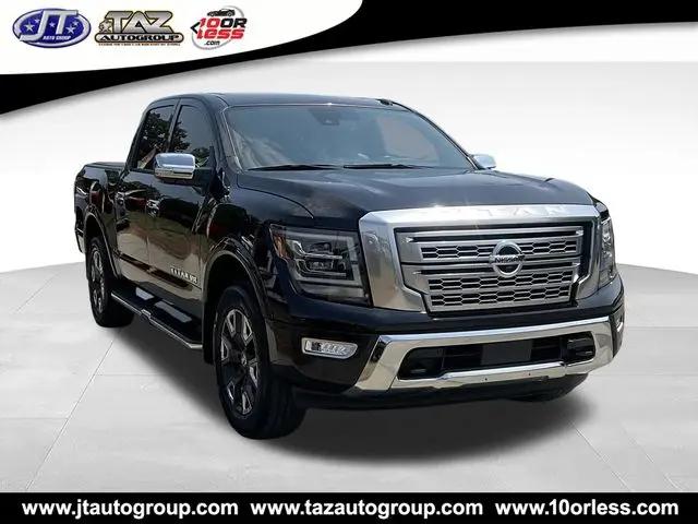 2020 Nissan Titan Crew Cab Platinum Reserve 4x4 for sale in Sanford, NC