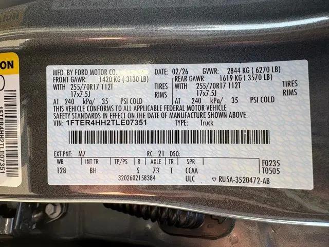 2026 Ford Ranger XLT