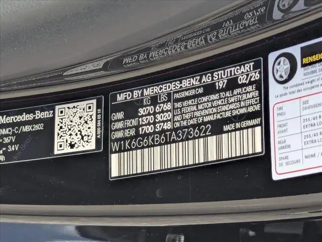 2026 Mercedes-Benz S 580e 4MATIC