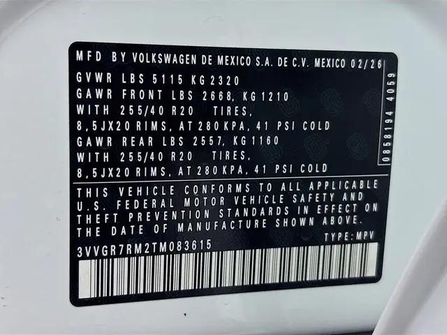 2026 Volkswagen Tiguan SE R-Line Black