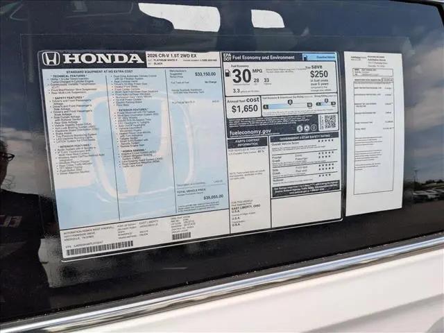 2026 Honda CR-V EX 2WD