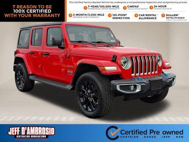 2022 Jeep Wrangler 4xe Unlimited Sahara 4x4 2022 Jeep Wrangler 4xe Unlimited Sahara 4x4