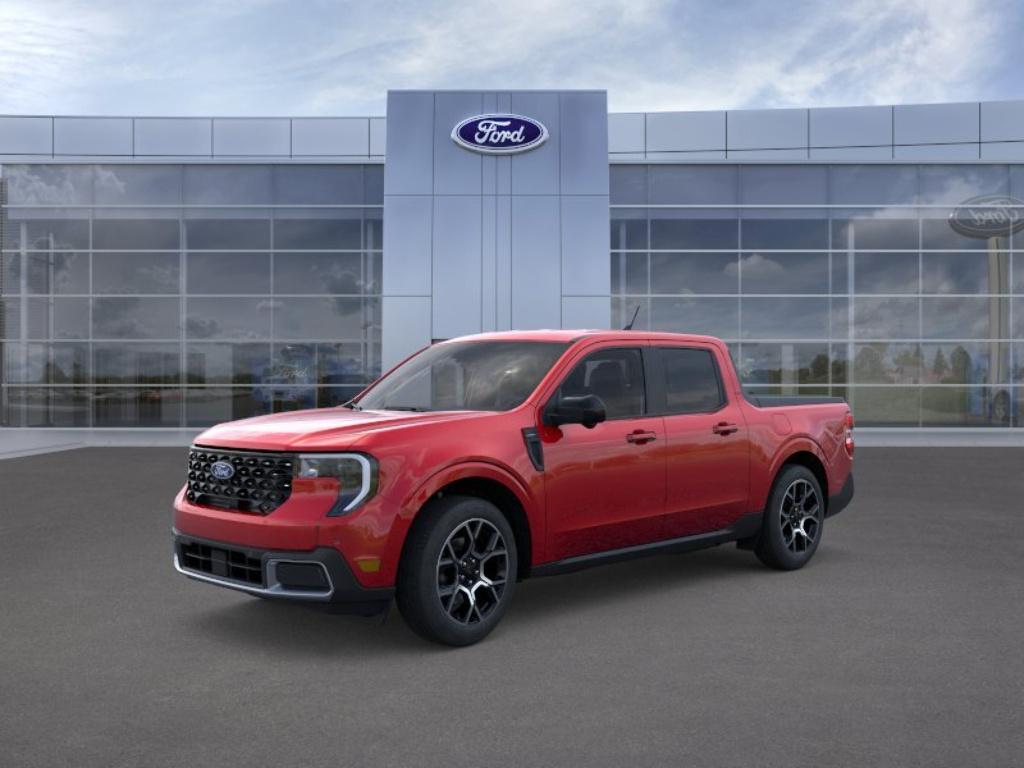 RUBY RED METALLIC TINTED CC 2026 Ford Maverick Lariat SuperCrew AWD Pickup Truck All-Wheel Drive 8-Speed Automatic