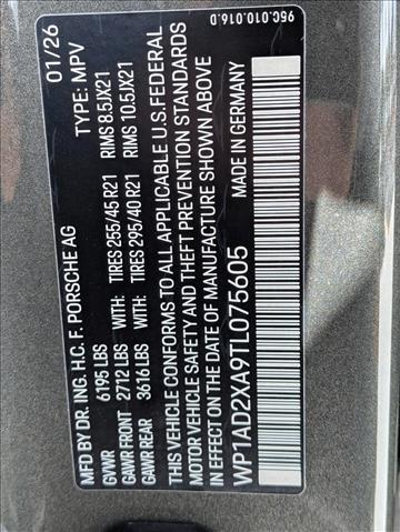 2026 Porsche Macan Electric Electric