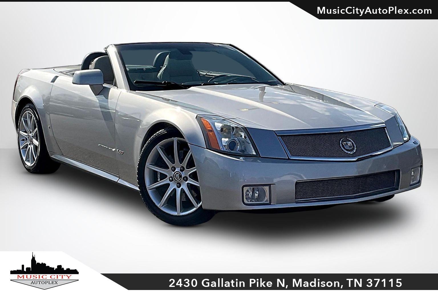 Gray (Light Platinum) 2006 Cadillac XLR-V RWD Convertible Rear-Wheel Drive Automatic