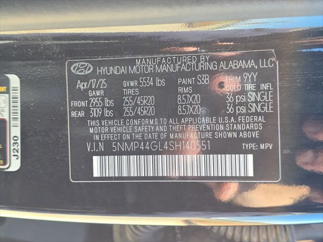 2025 Hyundai Santa Fe Limited