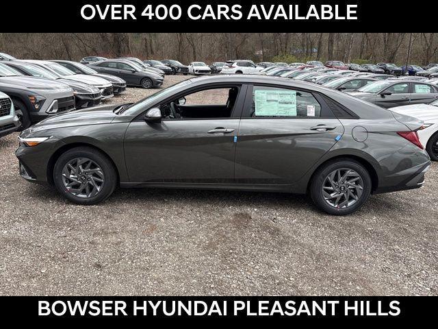 2026 Hyundai Elantra Hybrid Blue