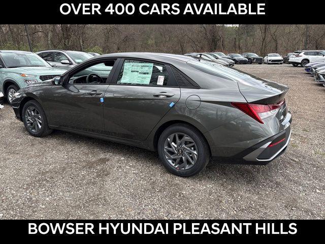 2026 Hyundai Elantra Hybrid Blue