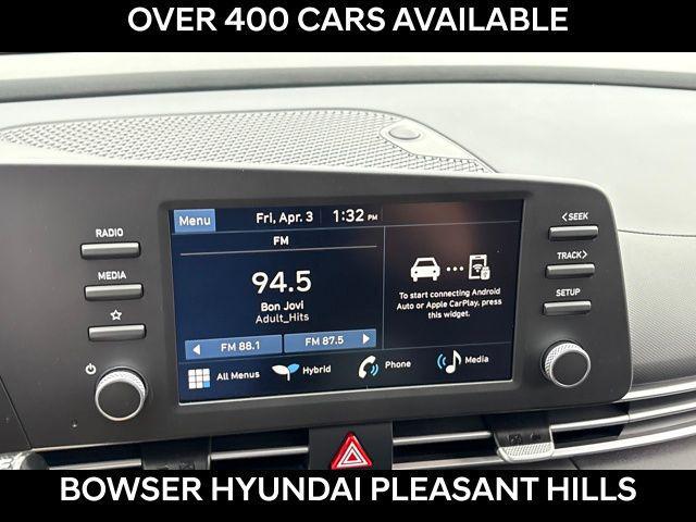 2026 Hyundai Elantra Hybrid Blue