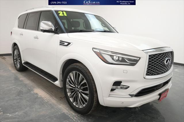 2021 INFINITI QX80 SENSORY AWD for sale in WATERLOO, IA