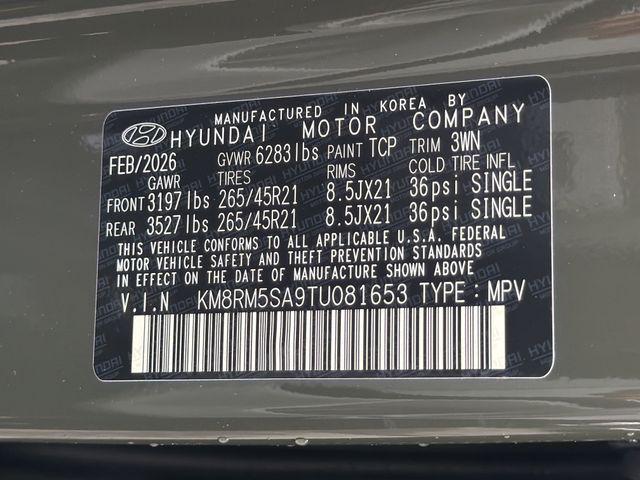 2026 Hyundai Palisade Calligraphy