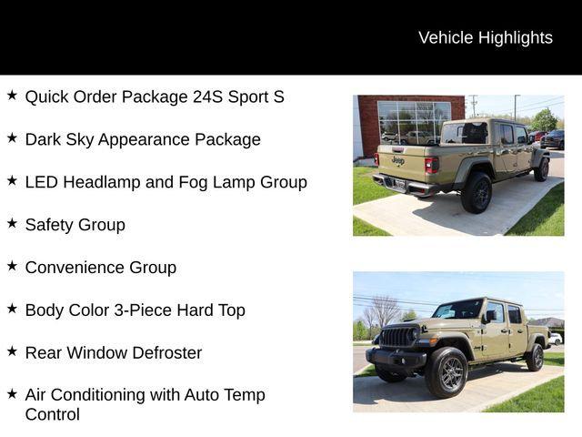 2026 Jeep Gladiator GLADIATOR SPORT S 4X4 2026 Jeep Gladiator GLADIATOR SPORT S 4X4