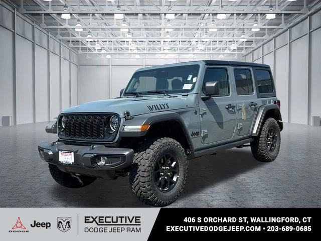 2026 Jeep Wrangler 4-Door Willys 4x4 for sale in Wallingford, CT