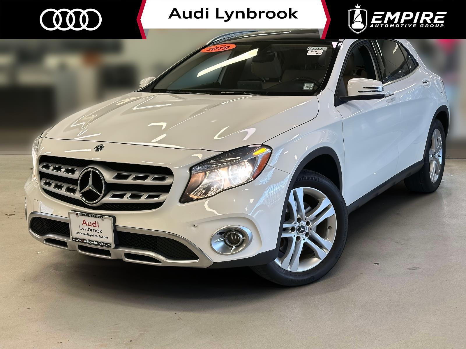 Polar White 2019 Mercedes-Benz GLA 250 4MATIC SUV / Crossover All-Wheel Drive Automatic