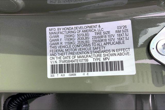 2026 Honda CR-V Hybrid AWD TrailSport