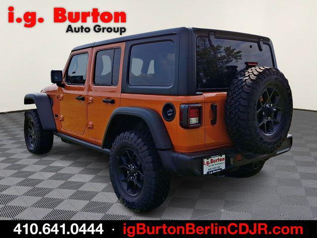 2026 Jeep Wrangler WRANGLER 4-DOOR WILLYS 2026 Jeep Wrangler WRANGLER 4-DOOR WILLYS