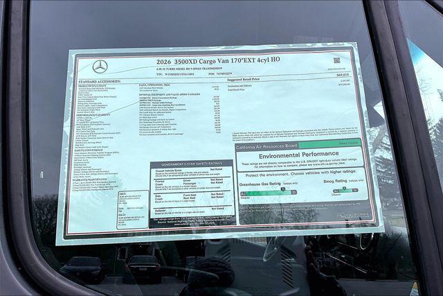 2026 Mercedes-Benz Sprinter 3500XD High Roof 4-Cyl Diesel HO