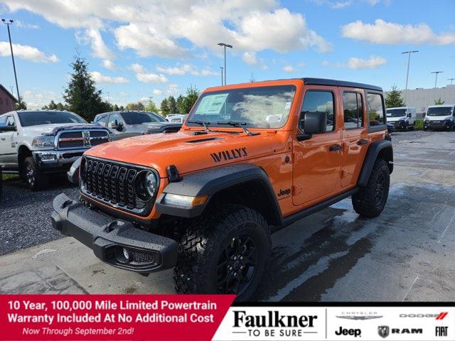 2026 Jeep Wrangler WRANGLER 4-DOOR WILLYS 2026 Jeep Wrangler WRANGLER 4-DOOR WILLYS