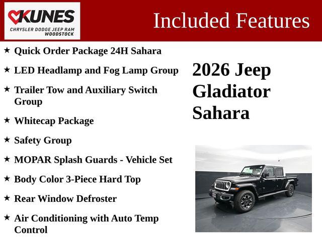 2026 Jeep Gladiator GLADIATOR SAHARA 4X4