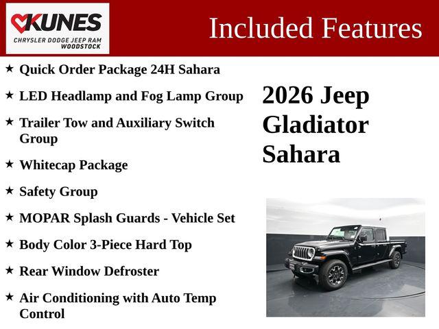 2026 Jeep Gladiator GLADIATOR SAHARA 4X4