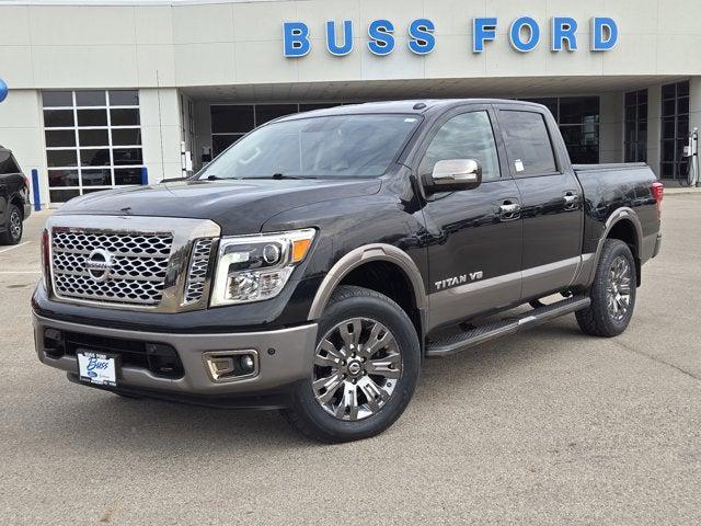 2019 Nissan Titan Platinum Reserve for sale in MCHENRY, IL