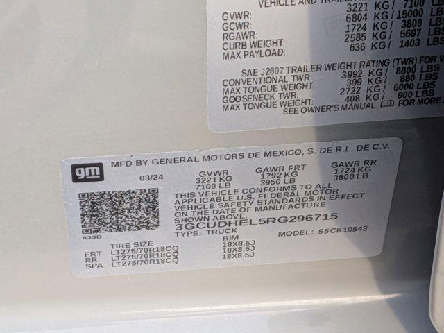 2024 Chevrolet Silverado 1500 4WD Crew Cab Short Bed ZR2