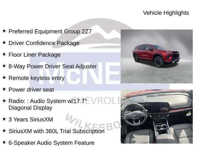 2026 Chevrolet Traverse AWD Z71