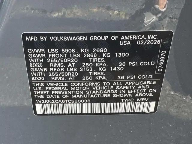 2026 Volkswagen Atlas SE with Technology