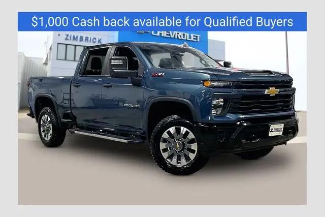 2025 Chevrolet Silverado 2500HD 4WD Crew Cab Standard Bed Custom for sale in Sun Prairie, WI