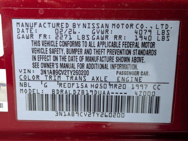 2026 Nissan Sentra SV