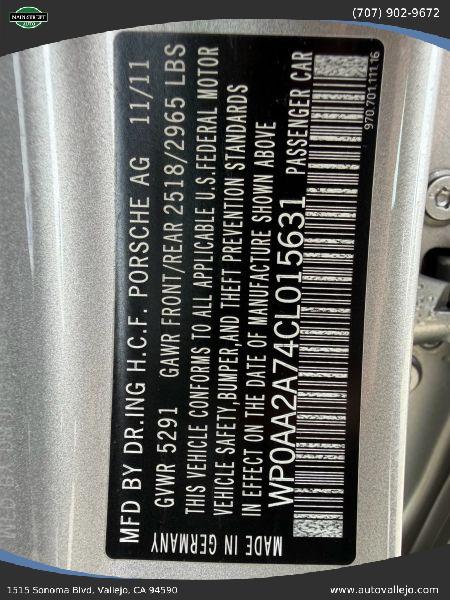 2012 Porsche Panamera 4