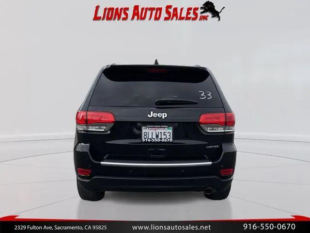 2017 Jeep Grand Cherokee Limited 4x2