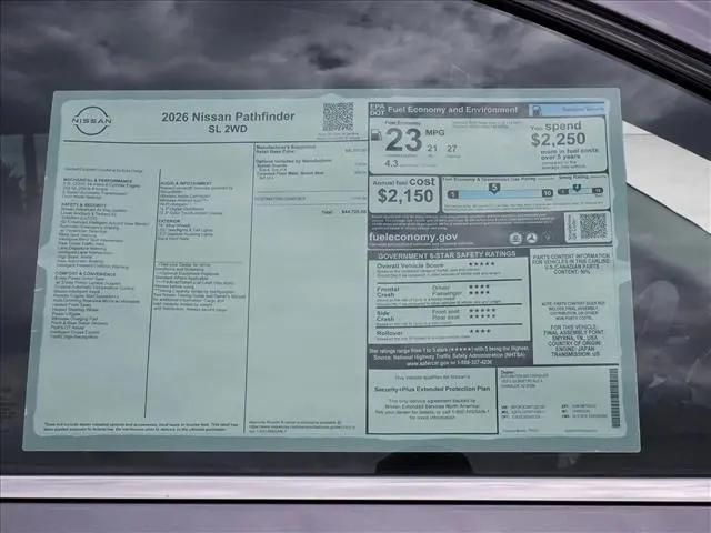 2026 Nissan Pathfinder SL