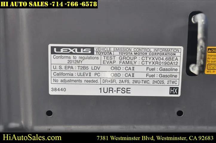 2012 Lexus LS 460 LS 460