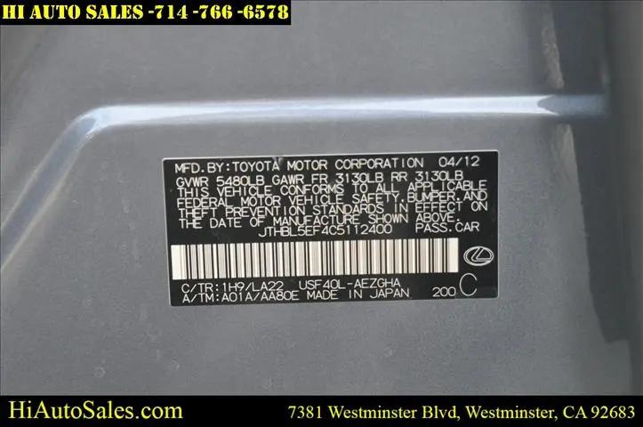 2012 Lexus LS 460 LS 460
