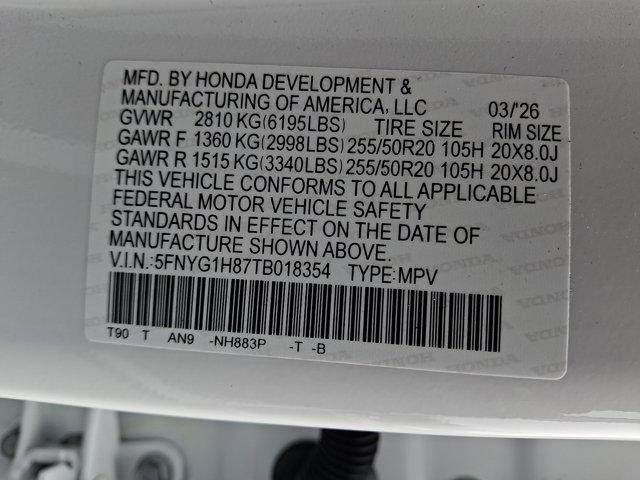 2026 Honda Pilot Elite