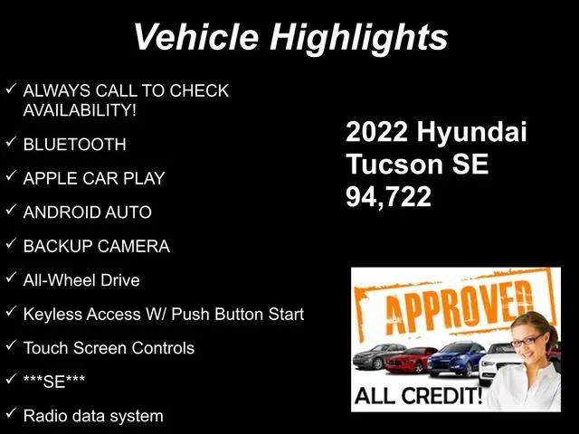2022 Hyundai Tucson SE