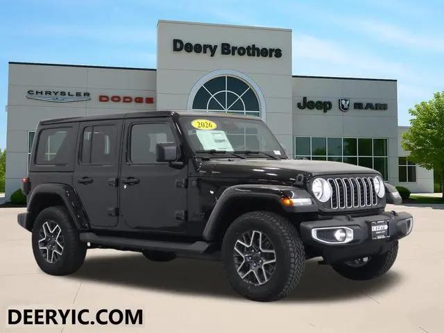 2026 Jeep Wrangler 4-Door Sahara 4x4 for sale in Iowa City, IA