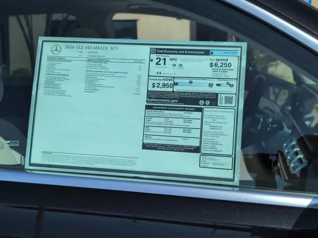 2026 Mercedes-Benz GLE GLE 450 4MATIC