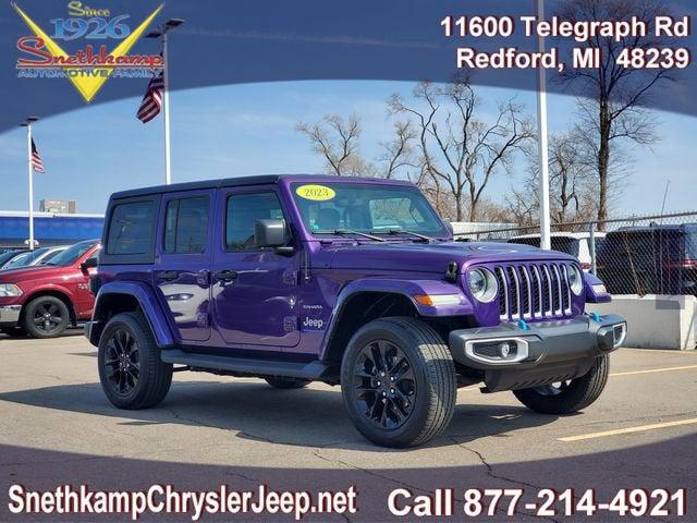2023 Jeep Wrangler 4xe Sahara 4x4 for sale in Redford, MI