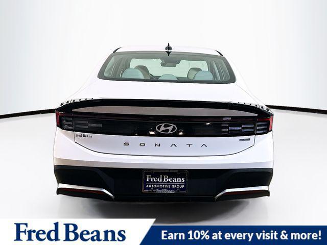 2026 Hyundai Sonata Hybrid Blue