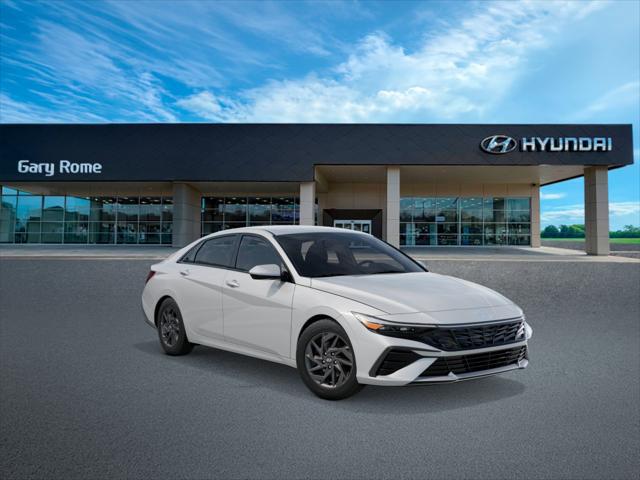 2026 Hyundai Elantra Hybrid Blue