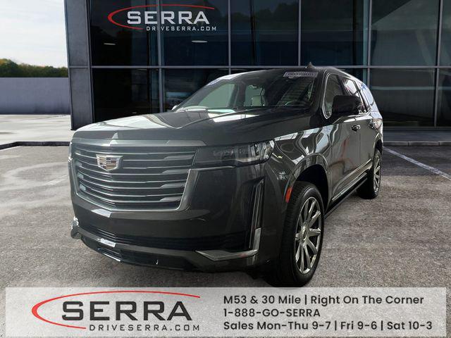 Dark Mocha Metallic 2021 Cadillac Escalade Premium Luxury Platinum AWD SUV / Crossover Four-Wheel Drive Automatic