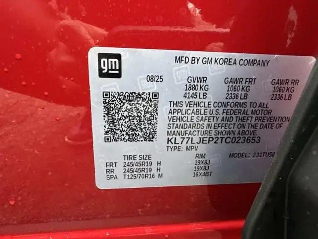 2026 Chevrolet Trax FWD 2RS